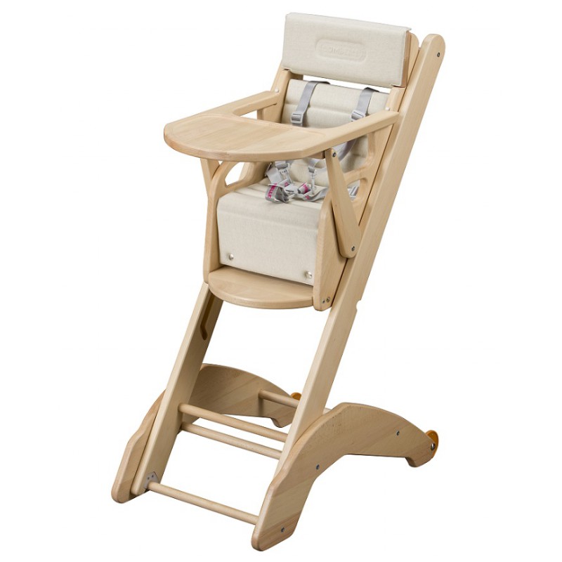 chaise-haute-bebe-multipositions-21-evo-vernis-naturel-combelle