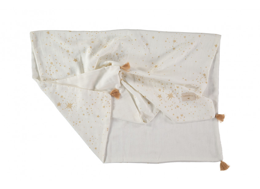 treasure-summer-blanket-gold-stella-white-nobodinoz-3